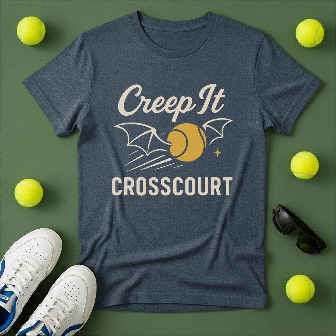 Heather navy tshirt -