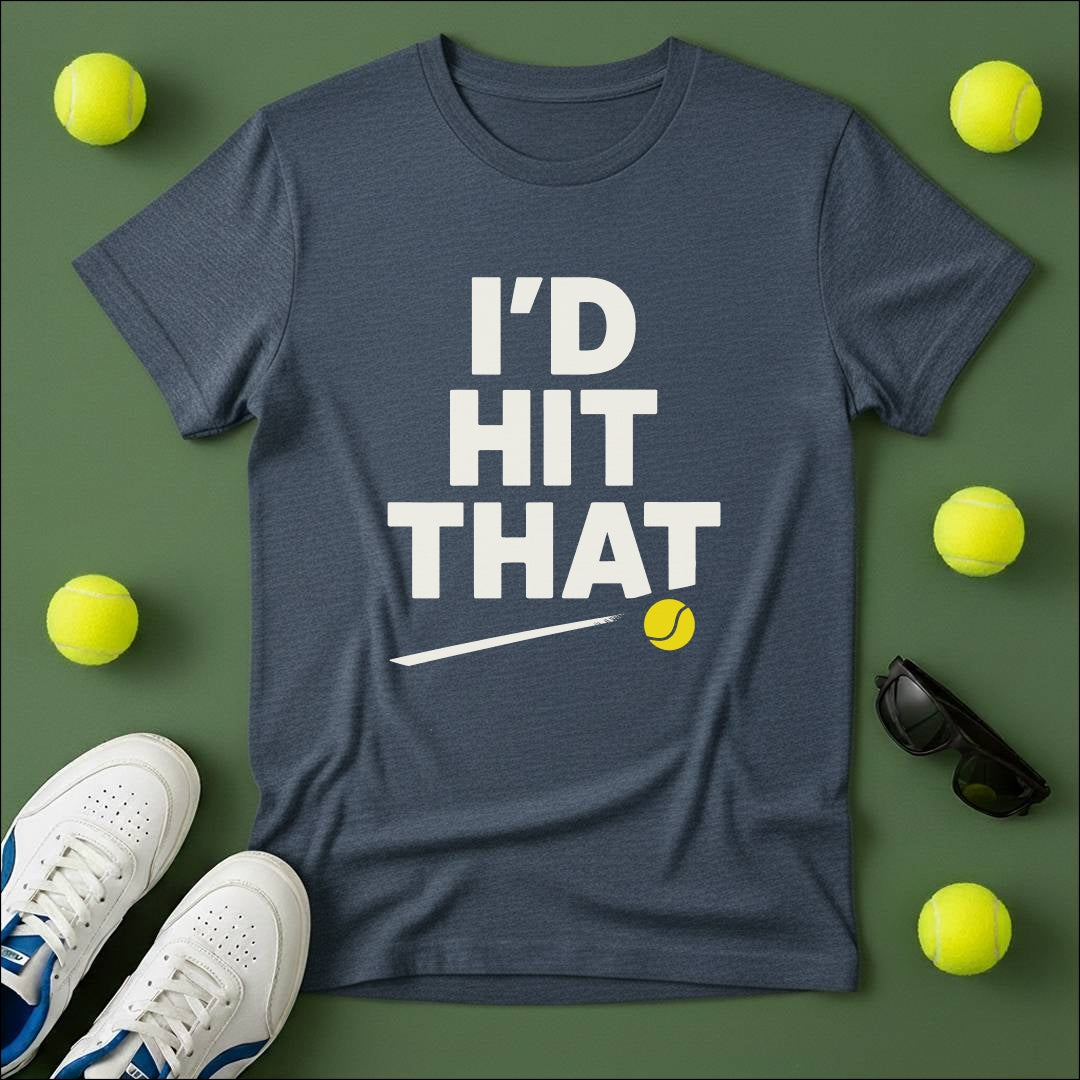 Heather navy tshirt -