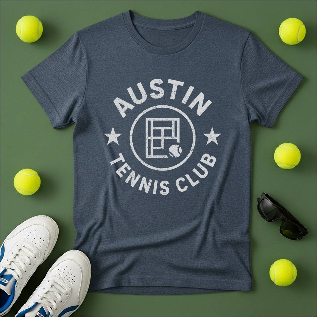 Heather navy tshirt -