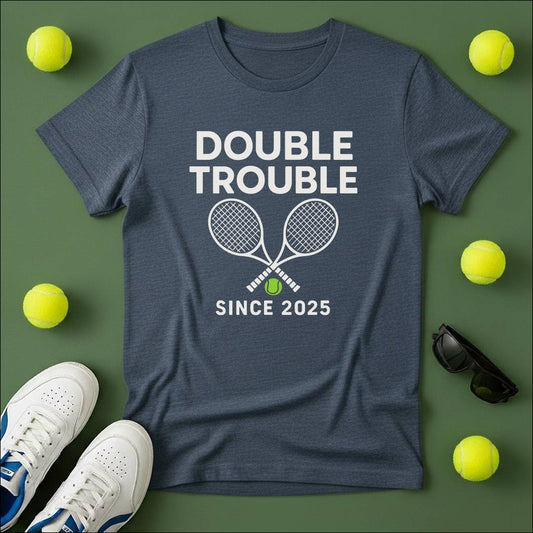 Heather navy tshirt -